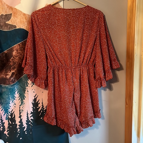 Shein Ruffle Romper - Picture 2 of 9